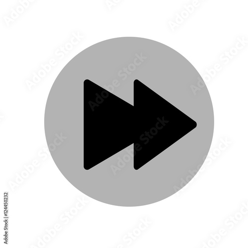 Next track media player icon illustration. Black and gray icon. Vector illustration Free Download Next track media player icon illustration. Black and gray icon. Vector illustration - GFXLoad