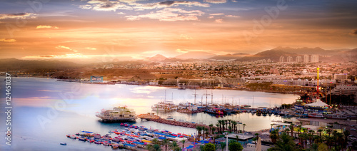 Eilat Sunset photo