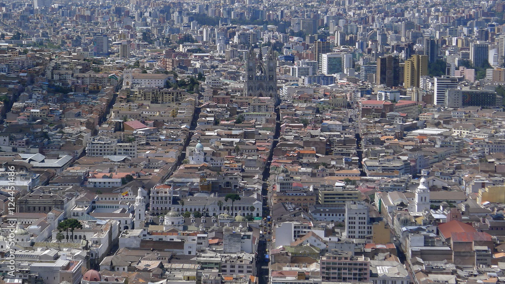 Fototapeta premium Ecuador, Capital, Quito