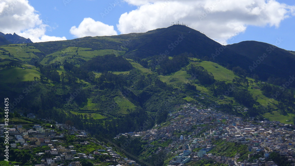 Fototapeta premium Ekwador, stolica, Quito