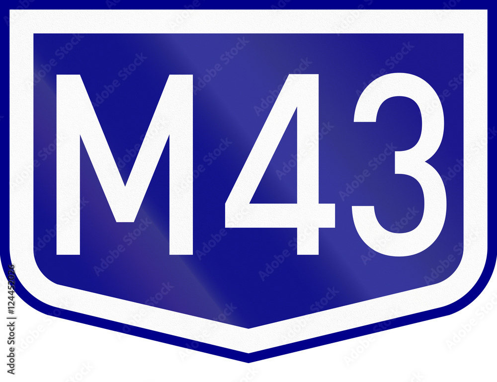 Route shield of a numbered highway in Hungary Route shield of a numbered highway in Hungary