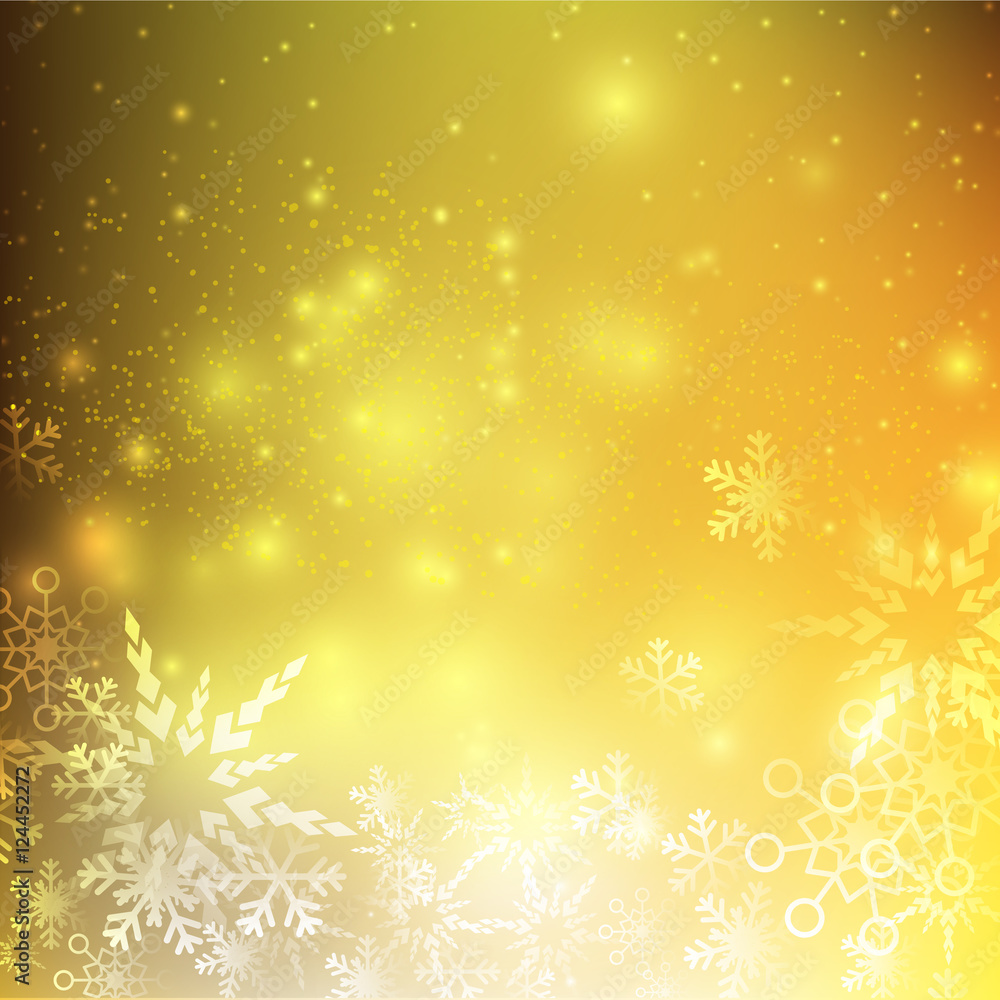 Snow fall with bokeh and lighting element abstract background ve Snow fall with bokeh and lighting element abstract background ve