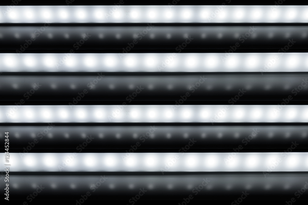 colour of led rigid strip lighht : four of led light line on red white