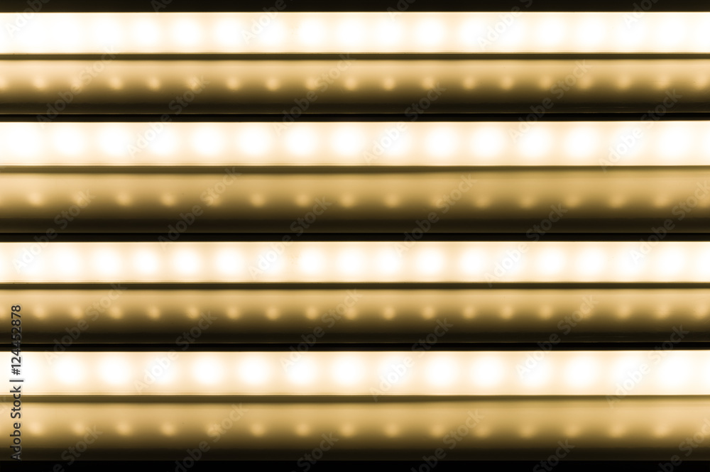 colour of led rigid strip lighht : four of led light line on light yellow