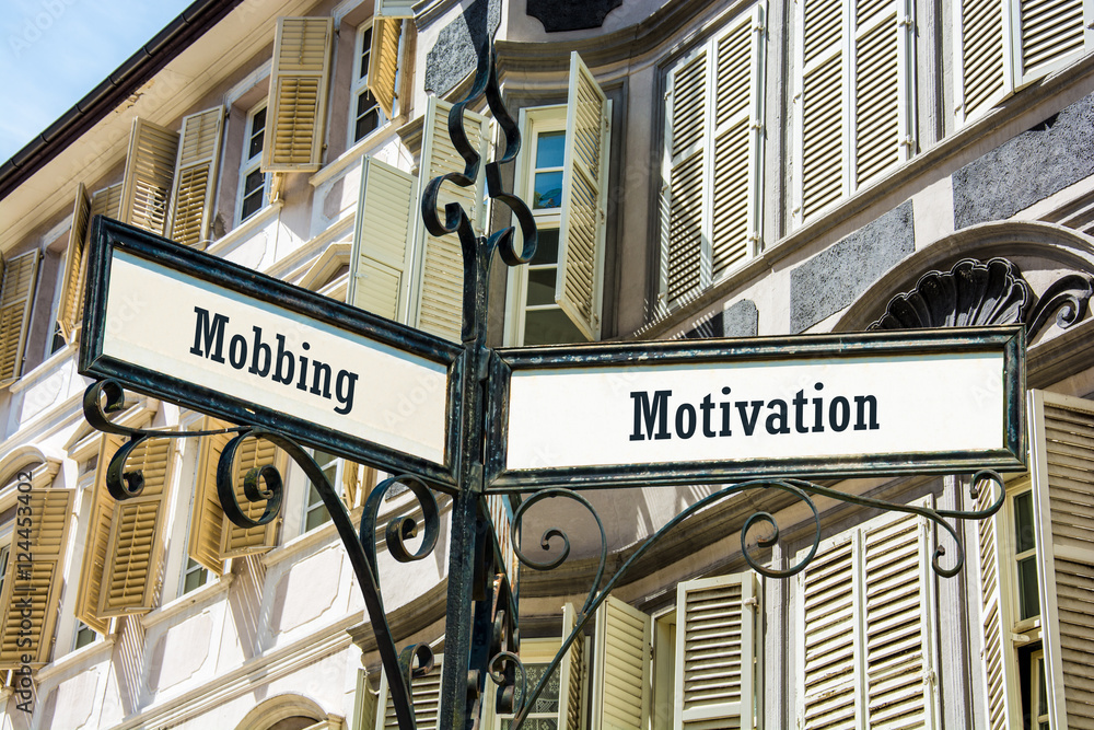 Obraz premium Schild 128 - Motivation