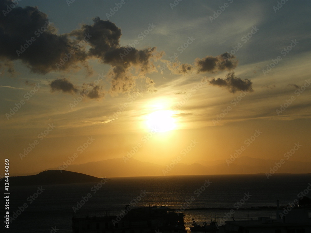 Fototapeta premium Summer Sunset