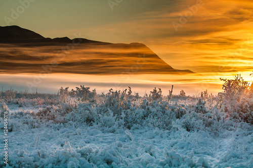 Fotografía Alaska Sunset