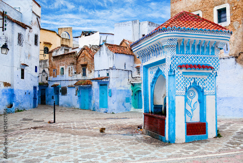 Medina of Chefchaouen city in Morocco, Africa © Zzvet