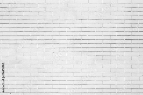 White brick wall background.