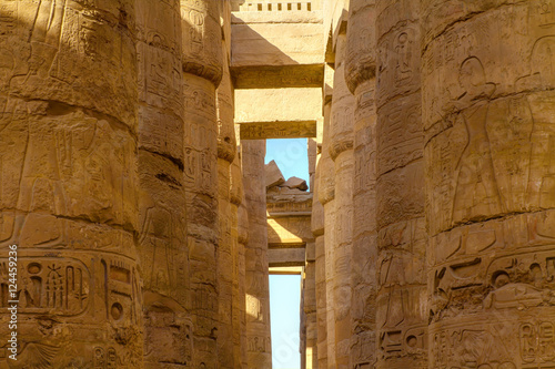 Obraz na płótnie Karnak Temple, the largest temple complex of ancient Egypt, HDR Image. w salonie