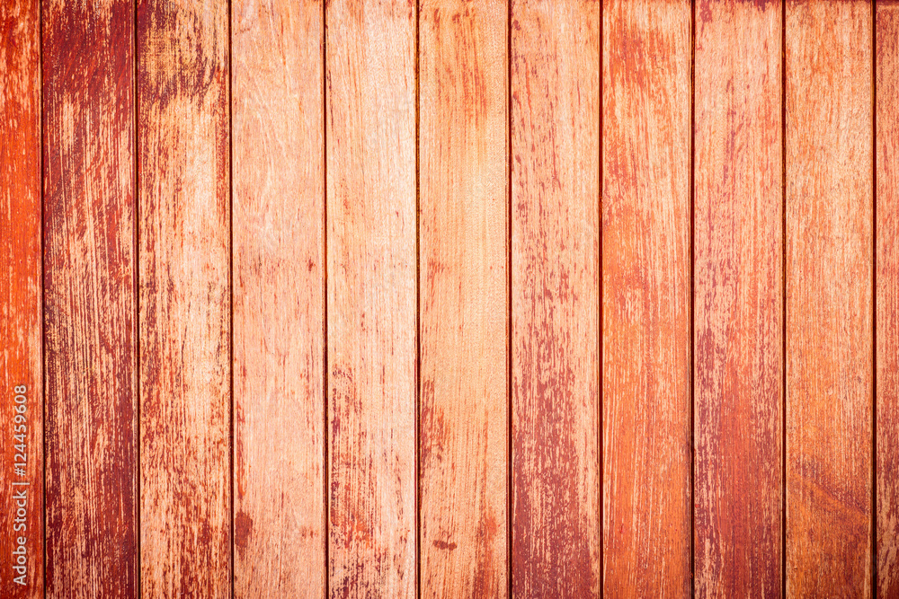 background and texture of decorative old wood striped on surface