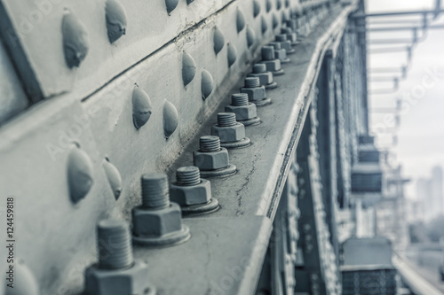 Element of modern bridge.