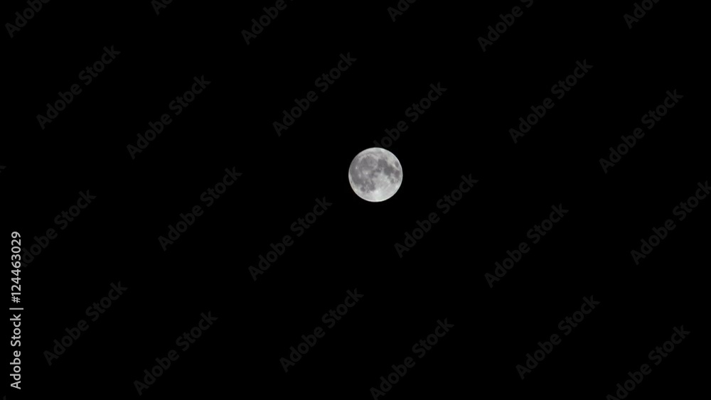 Full moon behind clouds at night Full moon behind clouds at night