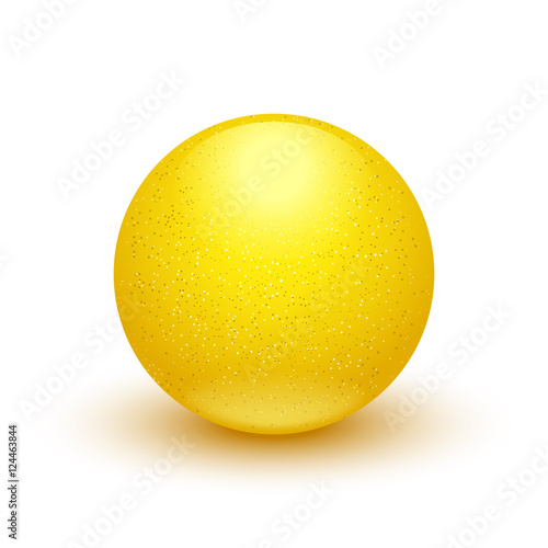 yellow color ball