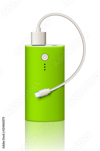 power bank green