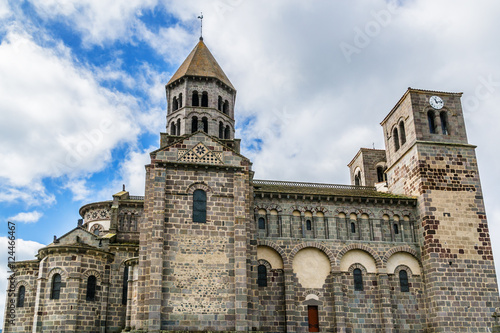 Church Notre Dame du Port. Clermont Ferrand, Auvergne, France.