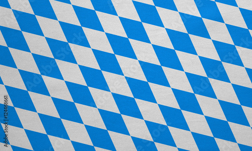 Flag of Bavaria real detailed fabric texture