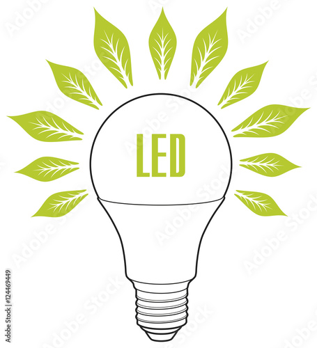 Led lamp ECO energy concept