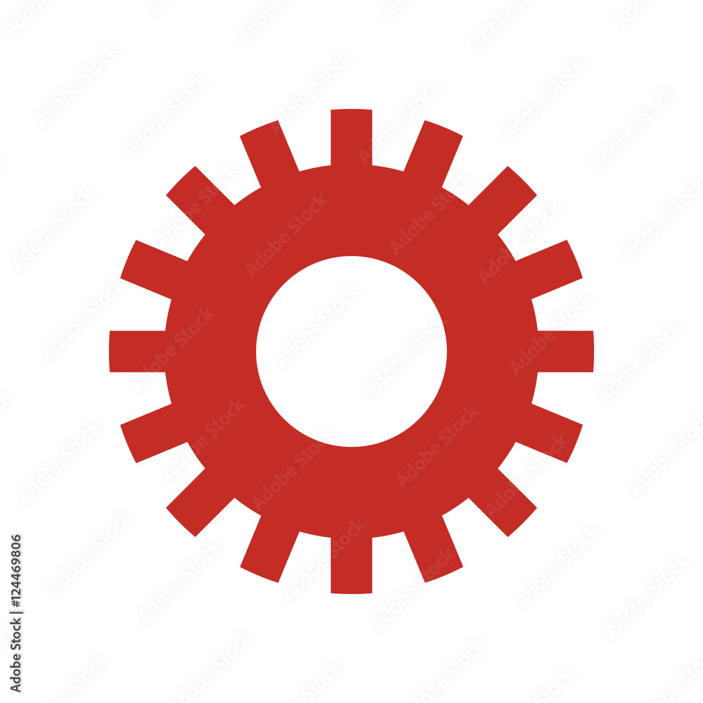 gear or cogwheel mechanic device equipment vector illustration gear or cogwheel mechanic device equipment vector illustration