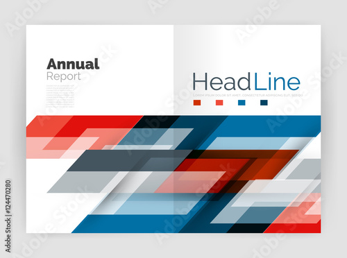 Modern line design, motion concept. Business annual report brochure templates
