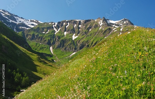 Hohe Tauern national park in Austria.