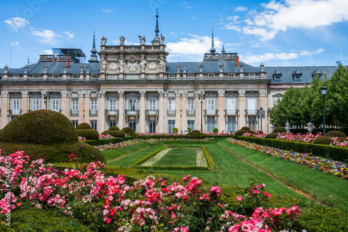 Palace from La Granja de San Ildefonso, Segovia, Castile and Leon, Spain