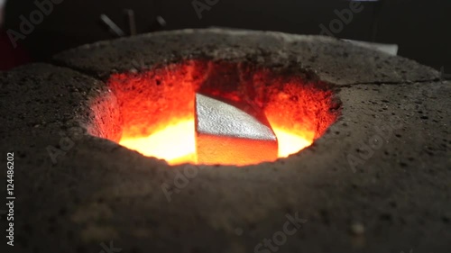 Wallpaper Mural hot furnace for melting metal Torontodigital.ca