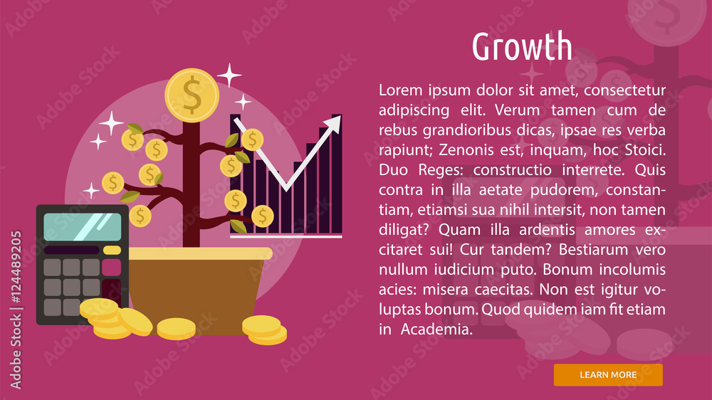 Growth Conceptual Banner