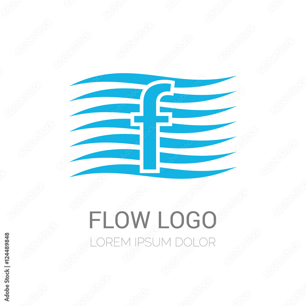 Creative wave vector logo design. Vector sign. Character logotype symbols. Logo icon design Creative wave vector logo design. Vector sign. Character logotype symbols. Logo icon design