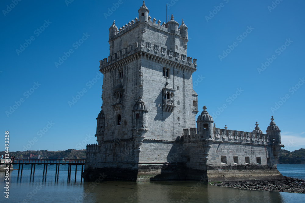 Torre de Belem tower in Lisbon, Portugal. Torre de Belem tower in Lisbon, Portugal.