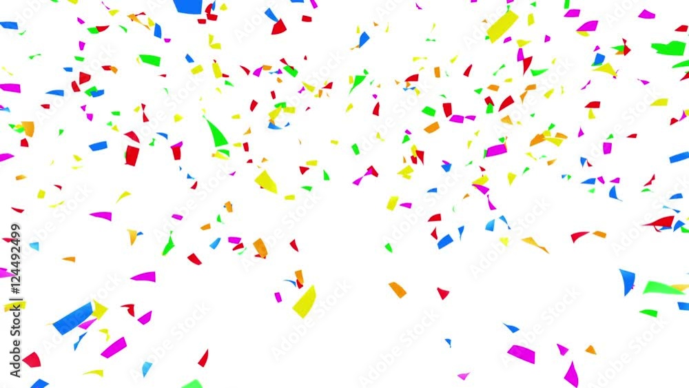 Colorful confetti particles Colorful confetti particles