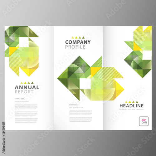 Annual business report template