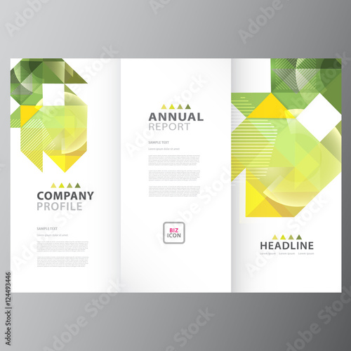 Annual business report template