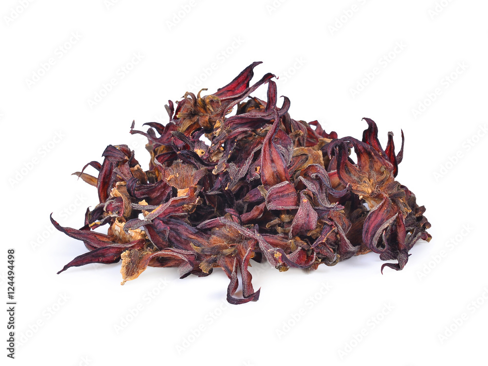 Obraz premium Dried okra isolated on white