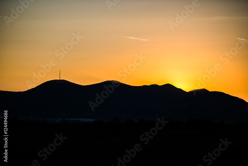 Wallpaper Mural Clouds at sunset time Torontodigital.ca