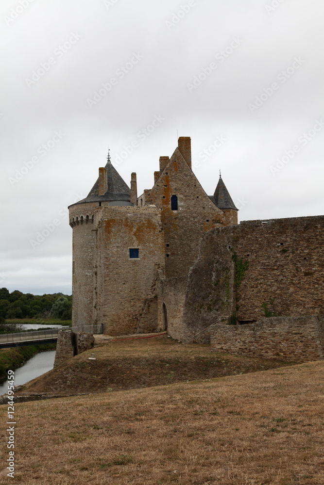 Château sur la presqu'île de Rhuys.