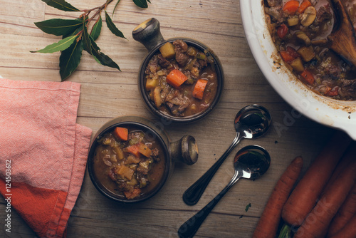 Rustic Beef Stew for Two