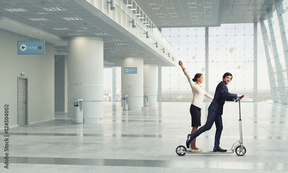 Fototapeta premium Take a five minute break . Mixed media