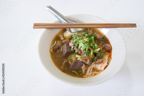 Thai noodle soup