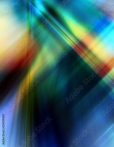 Abstract background in blue, green, yellow and red colors