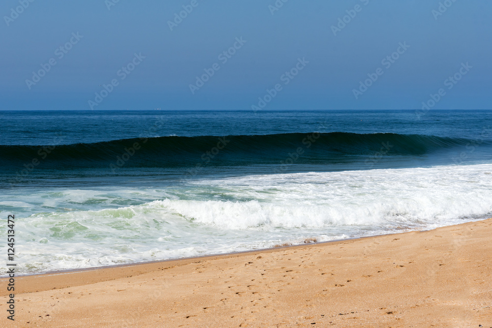Atlantic wave at Portugal coast.
