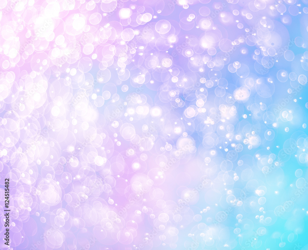 full colors lights bokeh glitter defocused abstract background