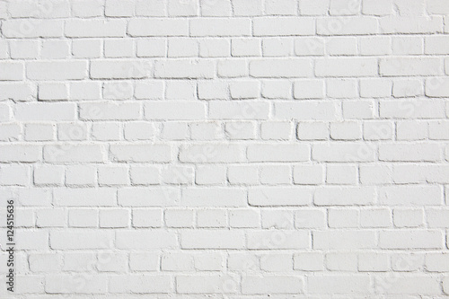 Hintergrund weiße Backsteinwand 