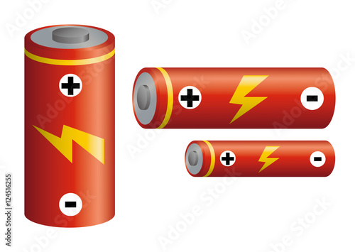 Set of batteries