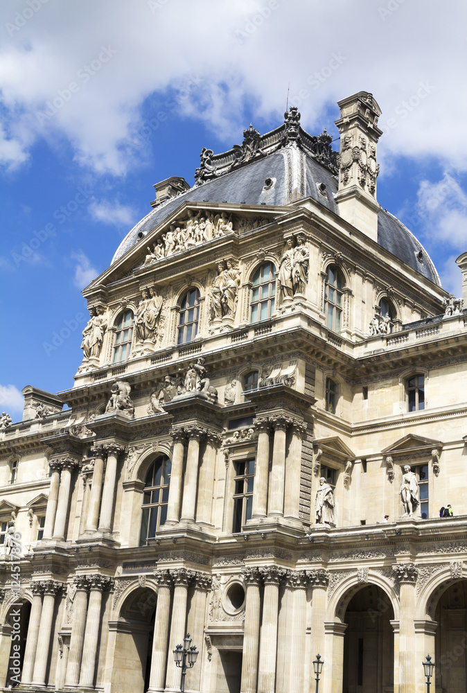 The Louvre Museum is one of the world's largest museums and the most popular tourist destinations in France