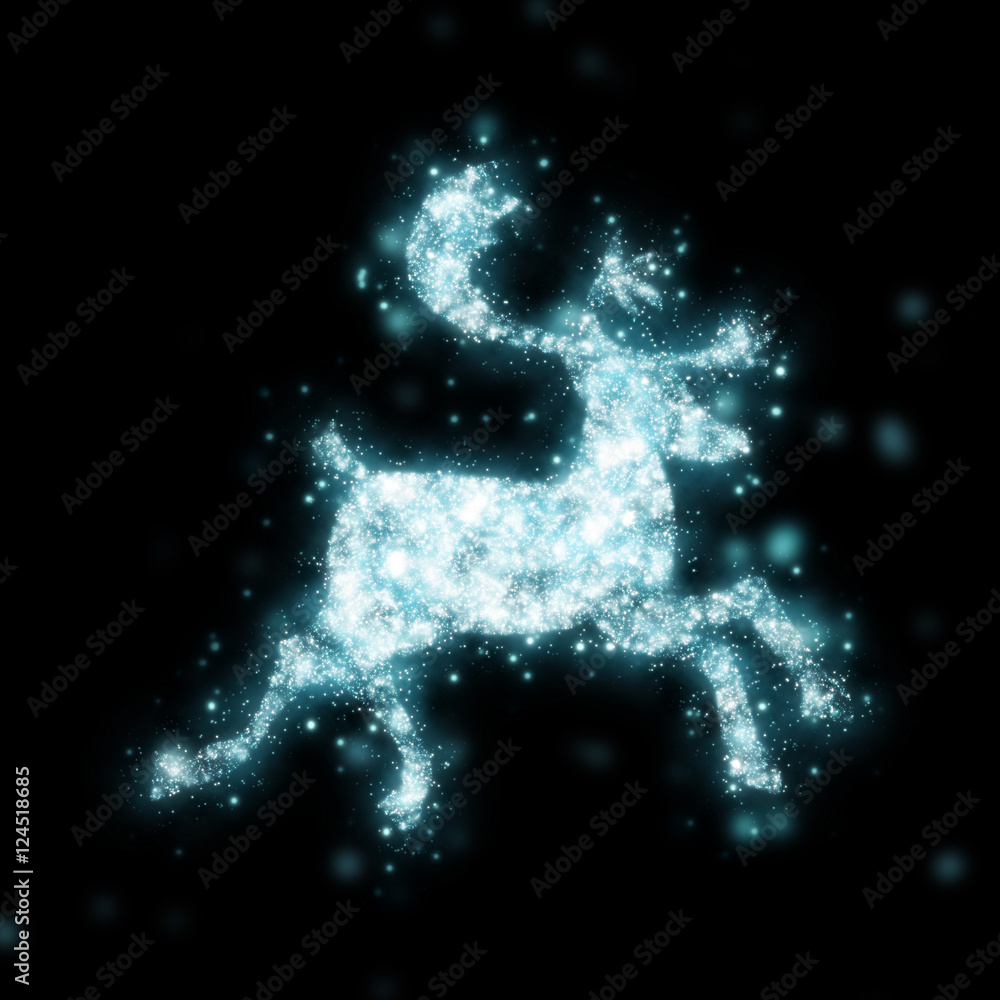 Sparkles Christmas Reindeer
