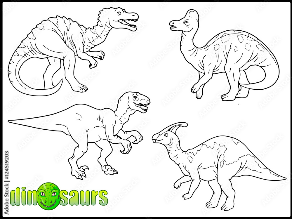 Fototapeta premium dinosaurs 