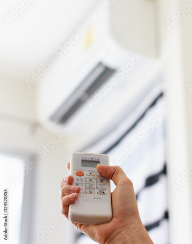 Air conditioner blowing cool