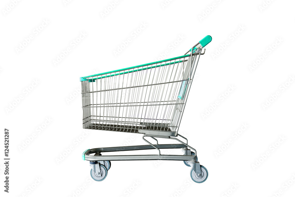 Shopping Cart Isolated On White background with clipping path. Shopping Cart Isolated On White background with clipping path.
