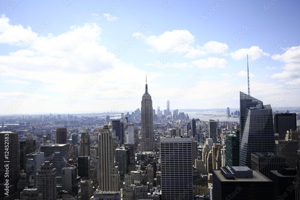 New York Skyscraper Skyline